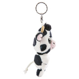 Nici Glubschis Pluchen Sleutelhanger Koe, 9cm