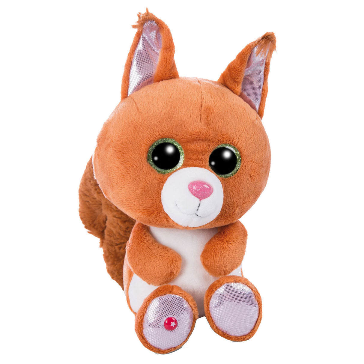 Nici Glubschis Pluchen Knuffel Eekhoorn Squibble, 15cm