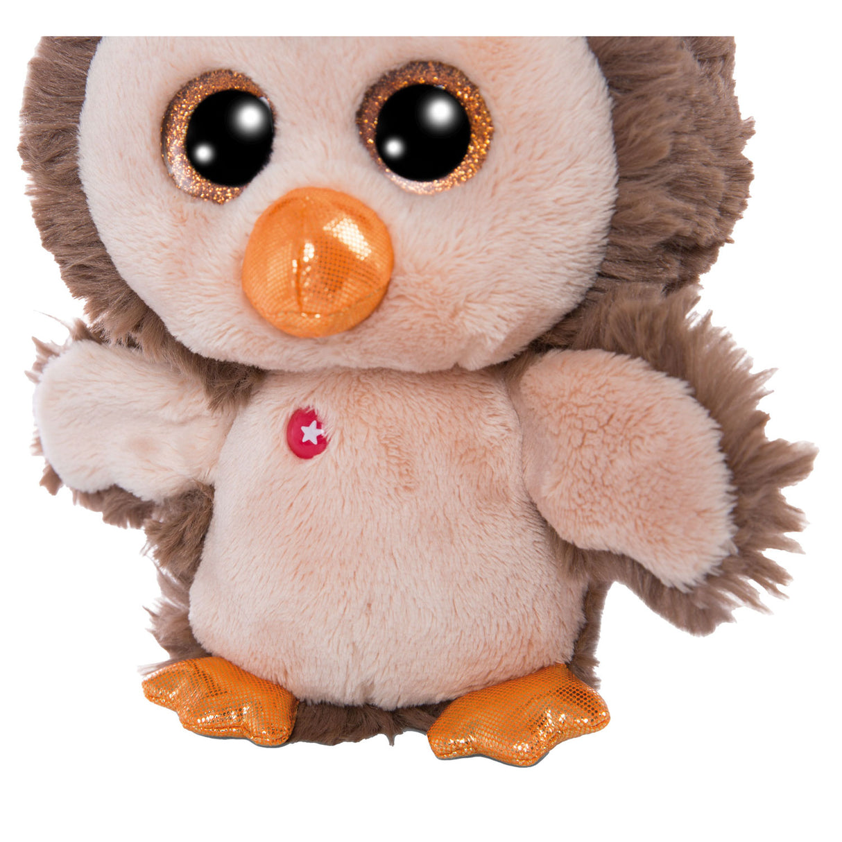 Nici Glubschis Pluchen Knuffel Uil Twila, 15cm