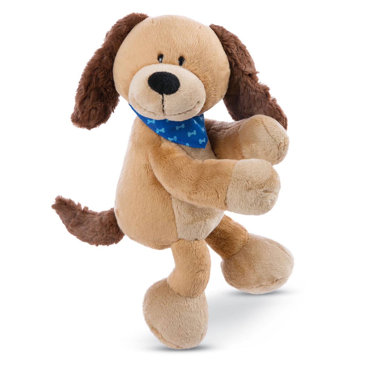 Nici Pluchen kuschelbewegbarer Hund Barky, 30 cm