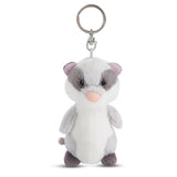 Doramouse de souris endormie de clés de clés NICI Pluchen, 10,5 cm