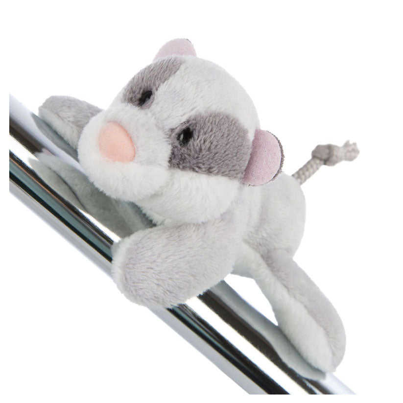 NICI Magnici Pluchen Cuddle Sleeping Mouse Doramouse avec aimant, 12 cm