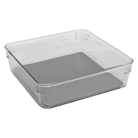 Organizador de utensílios de cozinha plástico 16x16x5cm
