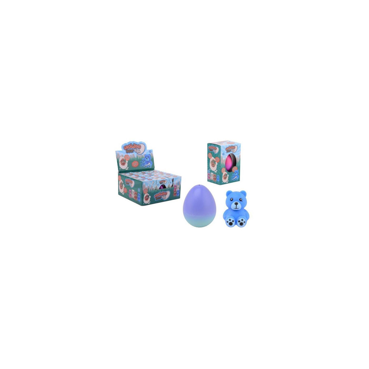 Johntoy growing bear in egg