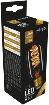 Avide LED lamp T45 5W E27 2700K 360lm