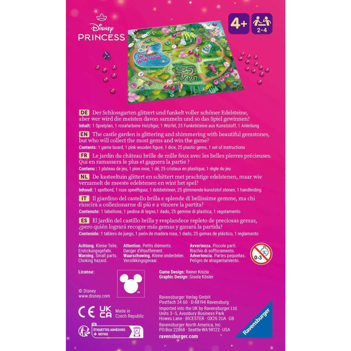 Disney ravensburger princess gemstones child's play