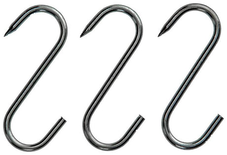 Mack 1008564 - 3-pronged meat hooks 3.9 x 80mm | 10 pieces