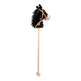 Playwood Wooden Hobby Horse con suono nero