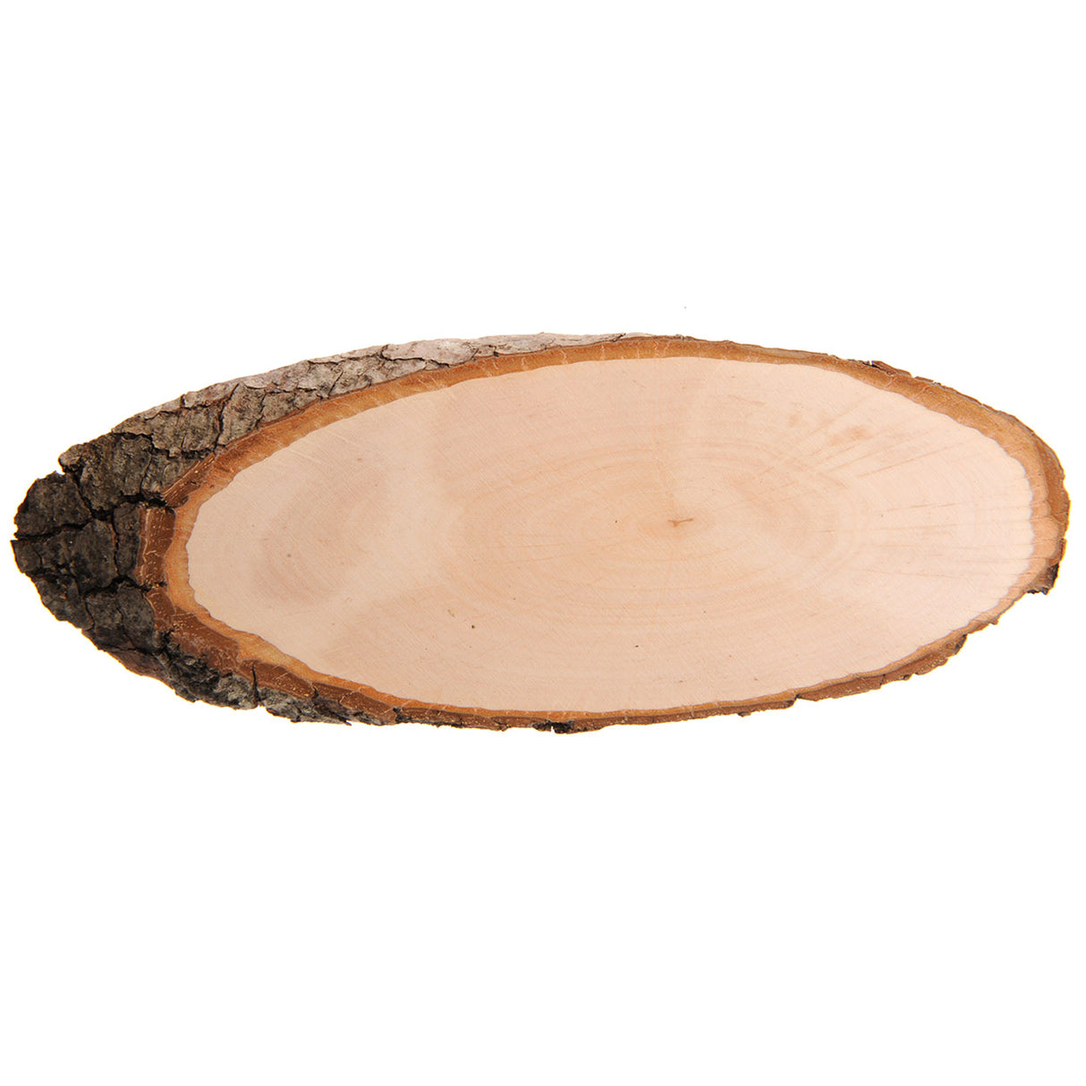Playwood tree bark nameplate