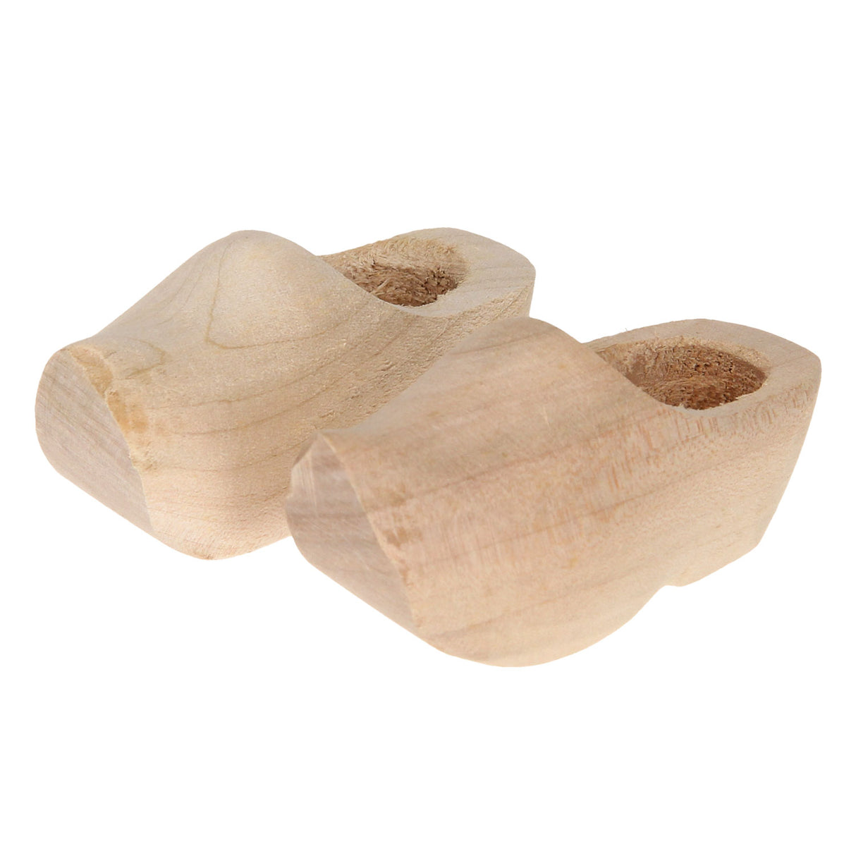 Playwood wooden clogs, 6cm