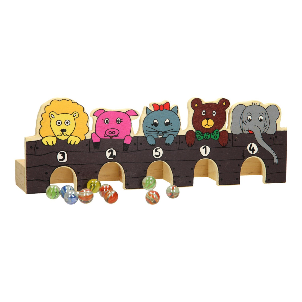 Playwood marble game Wild animals