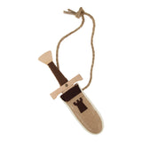 Playwood wooden dagger luxury with sheath