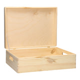 Playwood Storage Box Rectangle Valve Cover Pine