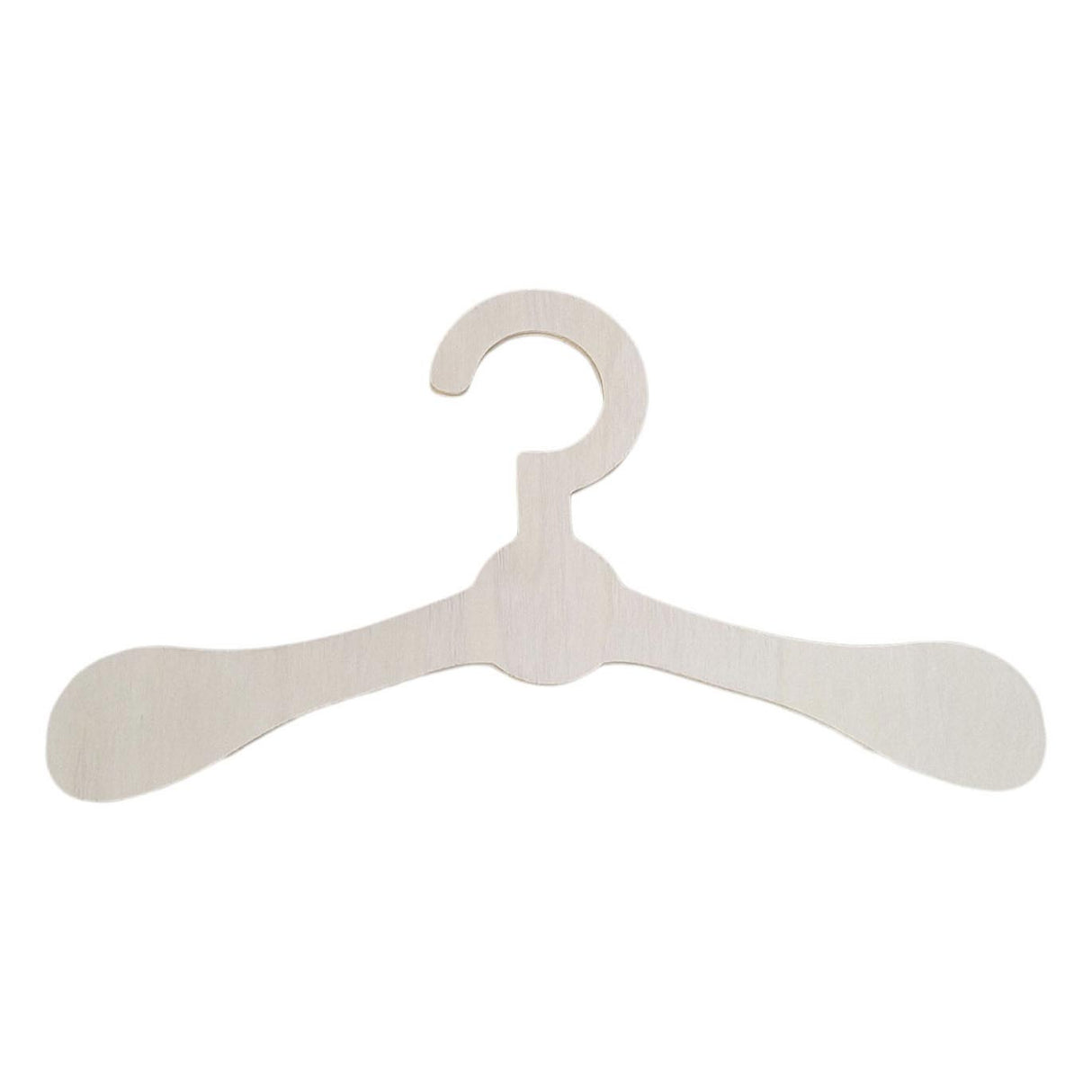 Plywood wooden children's clothing hanger