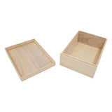 Playwood Wooden Box A5 Formato con tapa