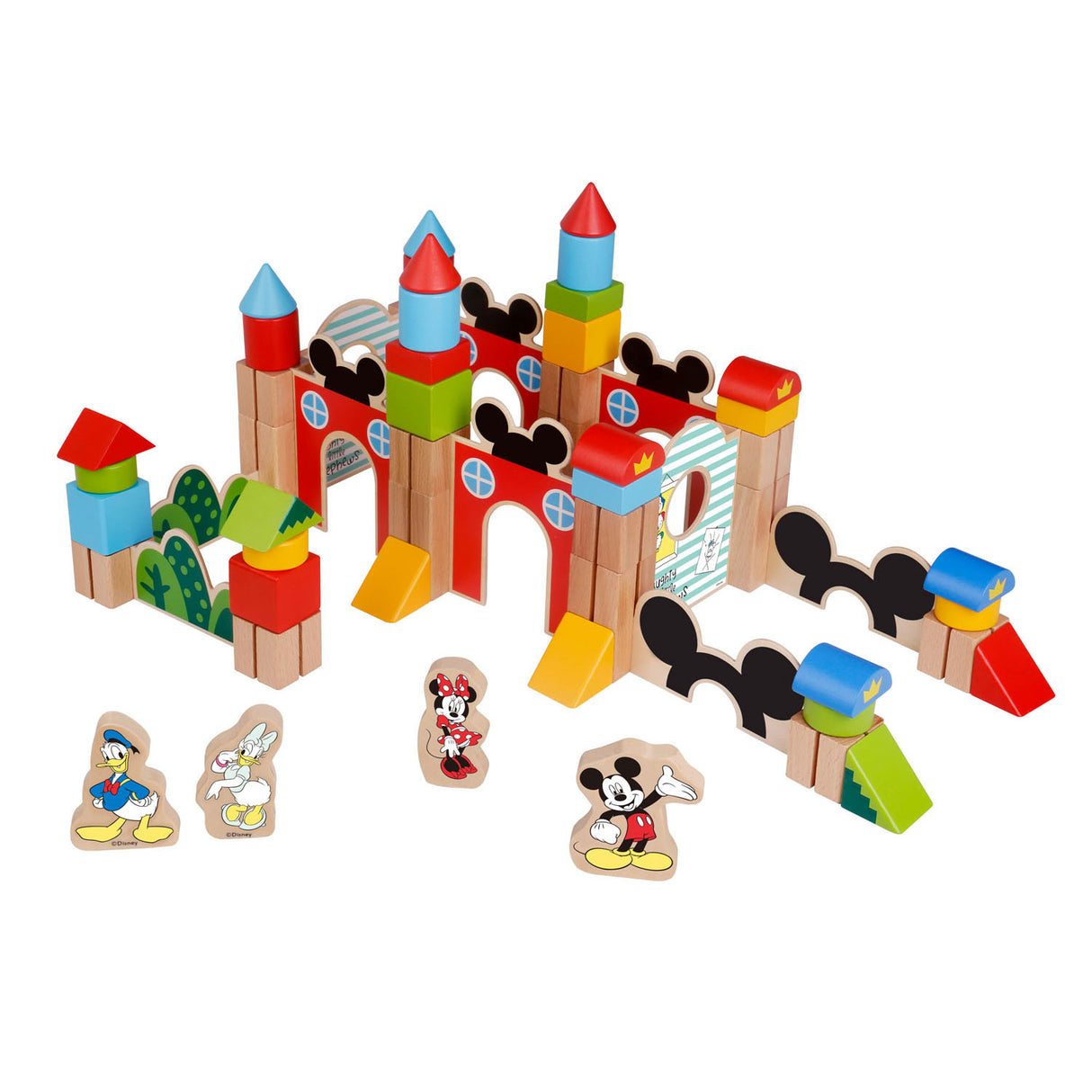 Disney Mickey Mouse Blocs Blocks Set, 60dlg