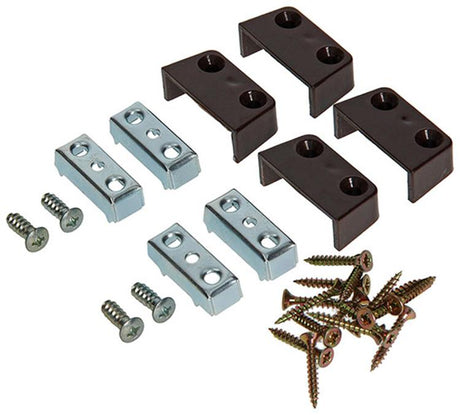 Mack 1013470 - 4-Panel Connectors Trapezoidal Brown | 5 pieces