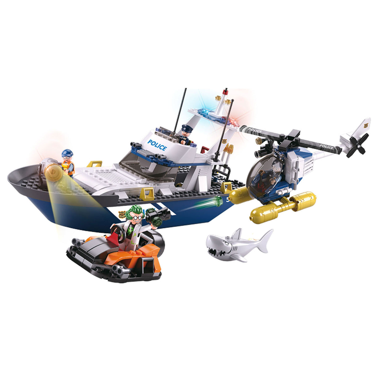 Sluban police boat