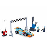 Sluban Racing Team - Jouets de construction en petit circuit pour enfants à partir de 6 ans - Boîte de construction avec 210 blocs de construction - m38-b0762