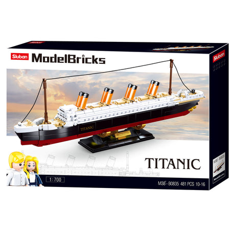 Sluban Titanic 1:700 - 481 Stéck.