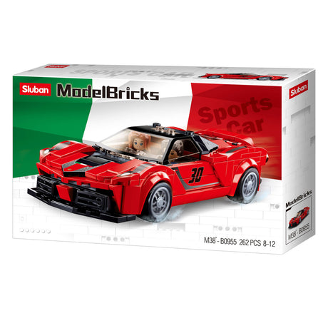 Sluban Italian supercar red - 262dlg.