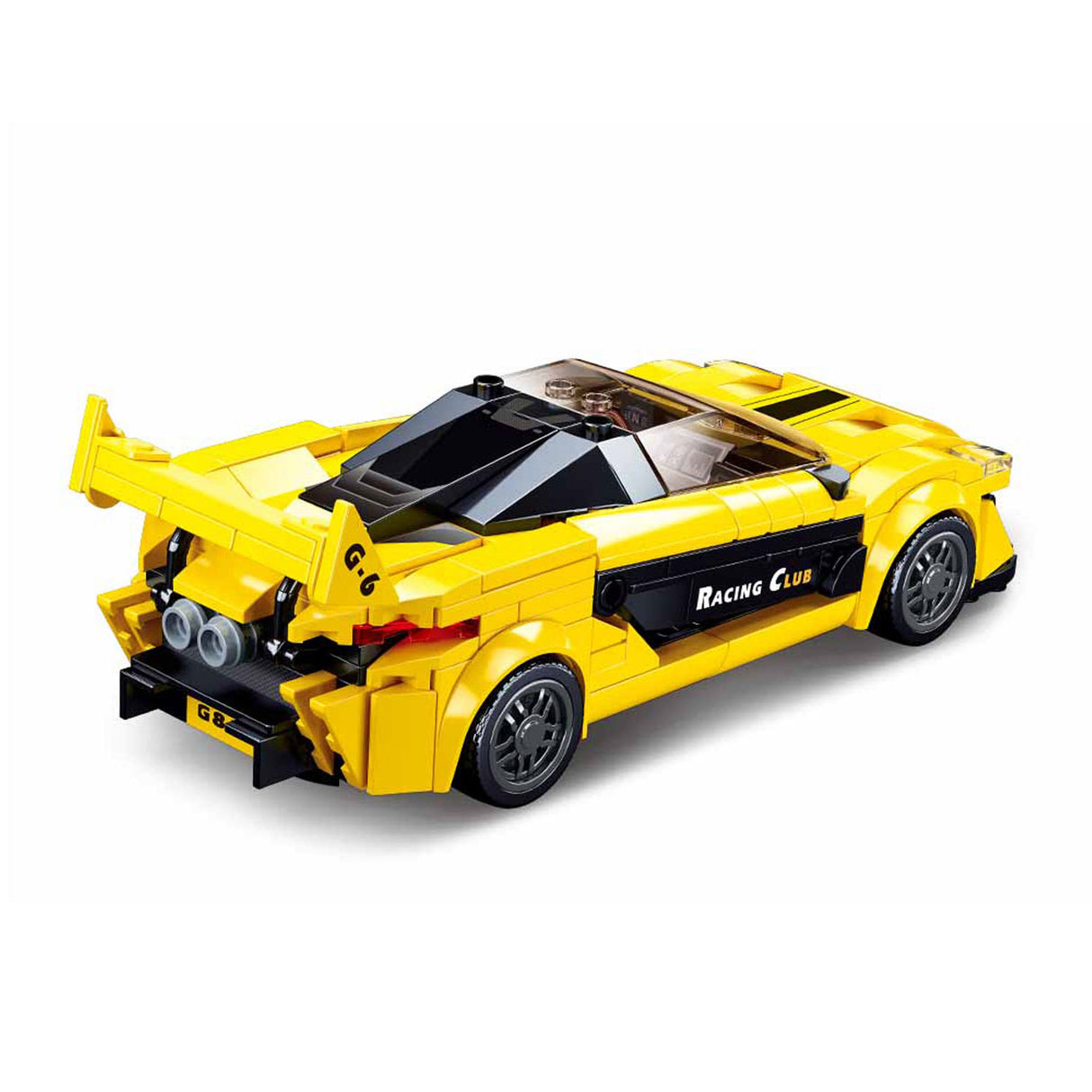 Sluban english supercar yellow - 283dlg.