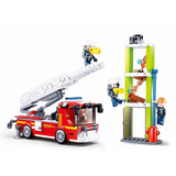 Sluban Fire Brigade Ladder Truck Practice