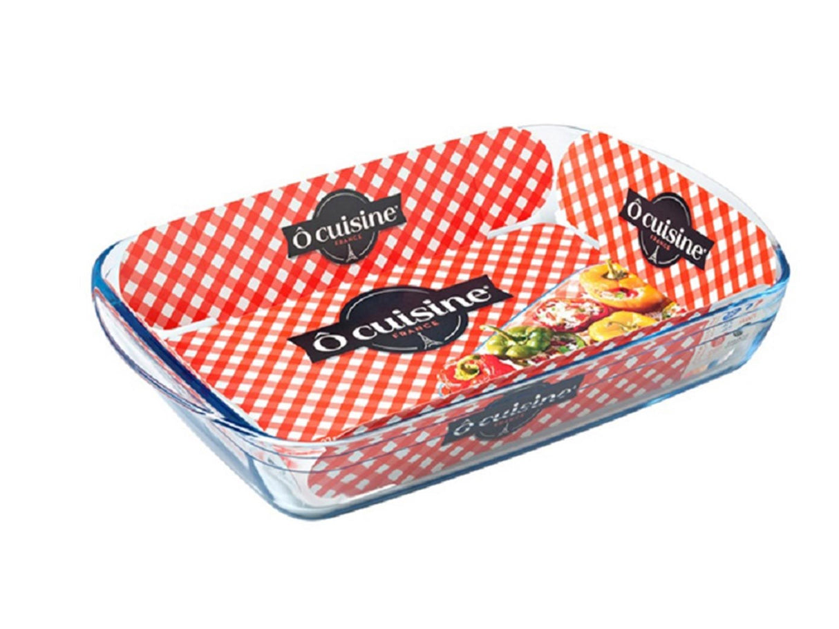 O cuisine cuisine performance o.cuisine naczynie do pieczenia - 39x24x6cm - 3l - przezroczyste - 1 szt.