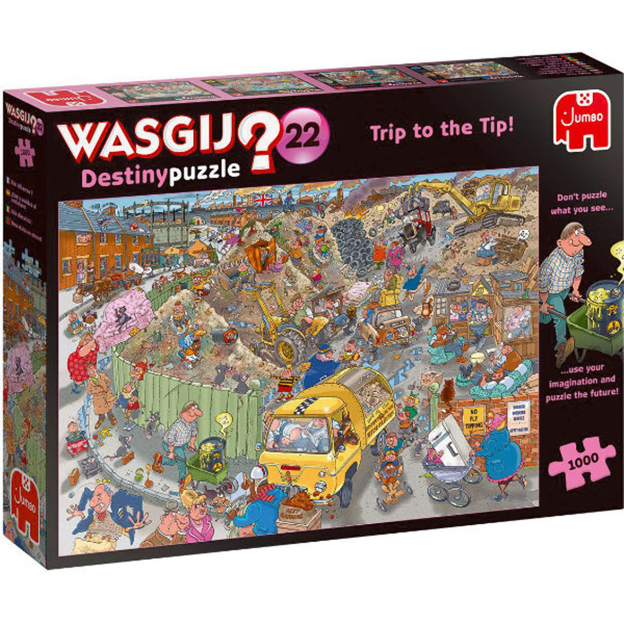 Jumbo wasgij destiny 22 - everything in one heap!