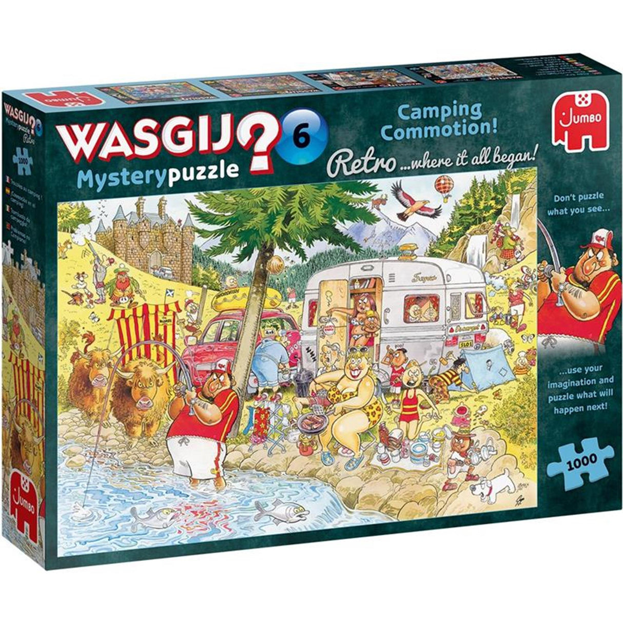 Rúndiamhra retro Jumbo 6 - 1000pc