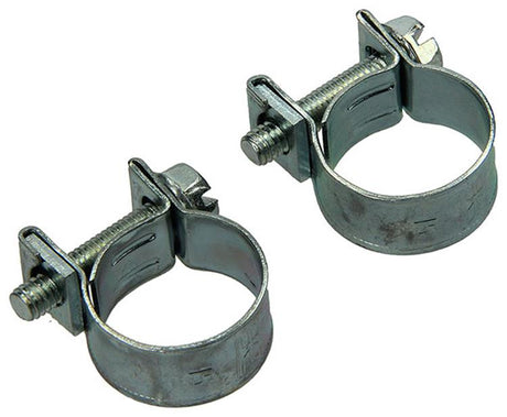 Mack 1011685 - 2 mini galvanized tie-down rings 14x16mm | 10 pieces
