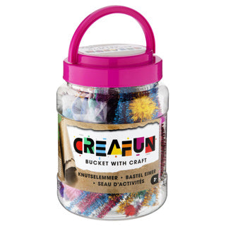 Wiadro Creafun z przedmiotami hobbystycznymi 2 różne | 6 sztuk