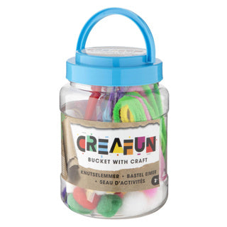 Wiadro Creafun z przedmiotami hobbystycznymi 2 różne | 6 sztuk