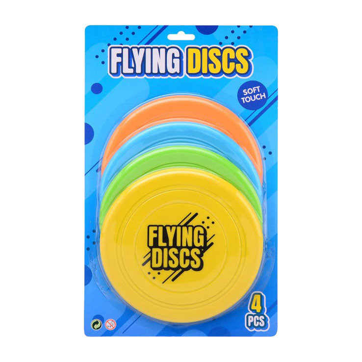 Zachte lichtgewicht frisbees - 4st.