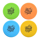 Zachte lichtgewicht frisbees - 4st.