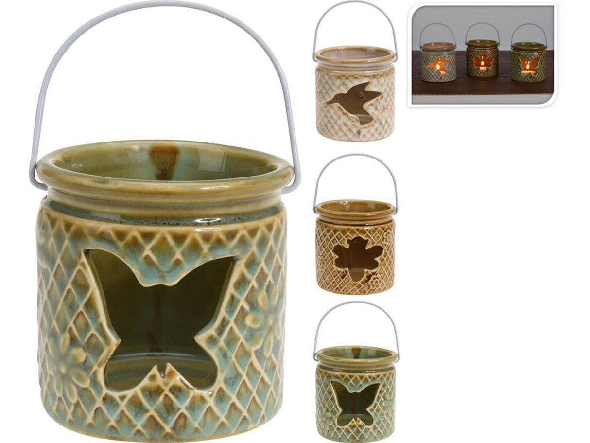 Home styling tealight holder 8x8x8cm