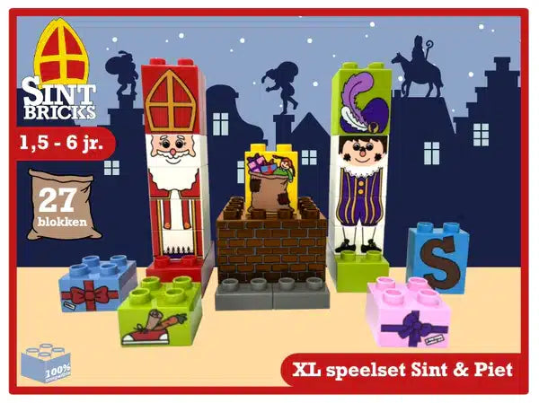Sintbricks Sint Bricks constrói seu próprio Sint e Piet XL