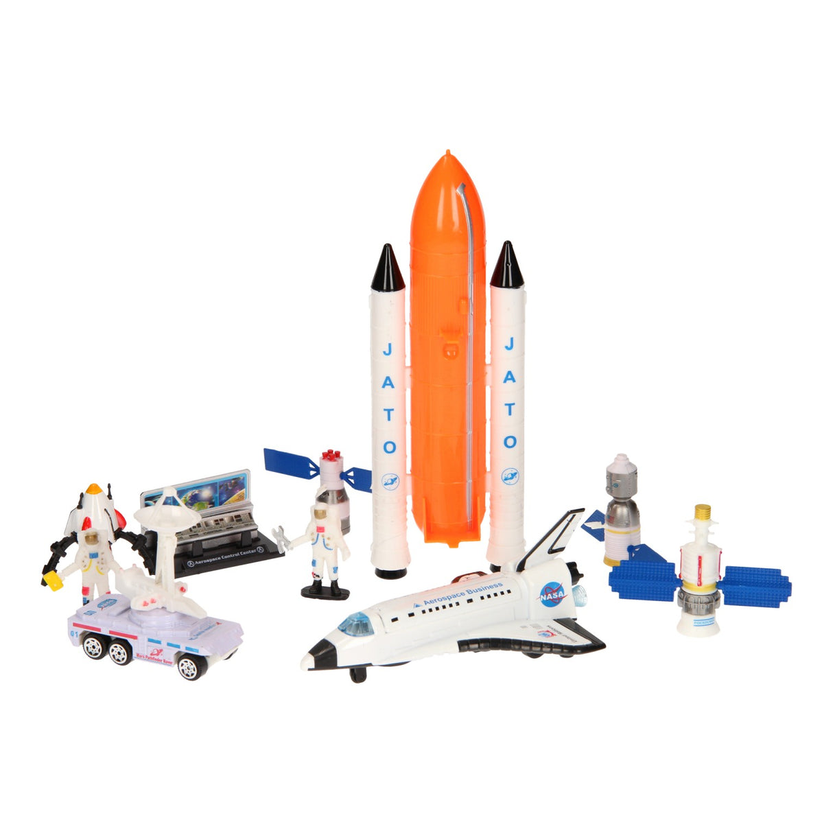Johntoy large space shuttle set with light and sound