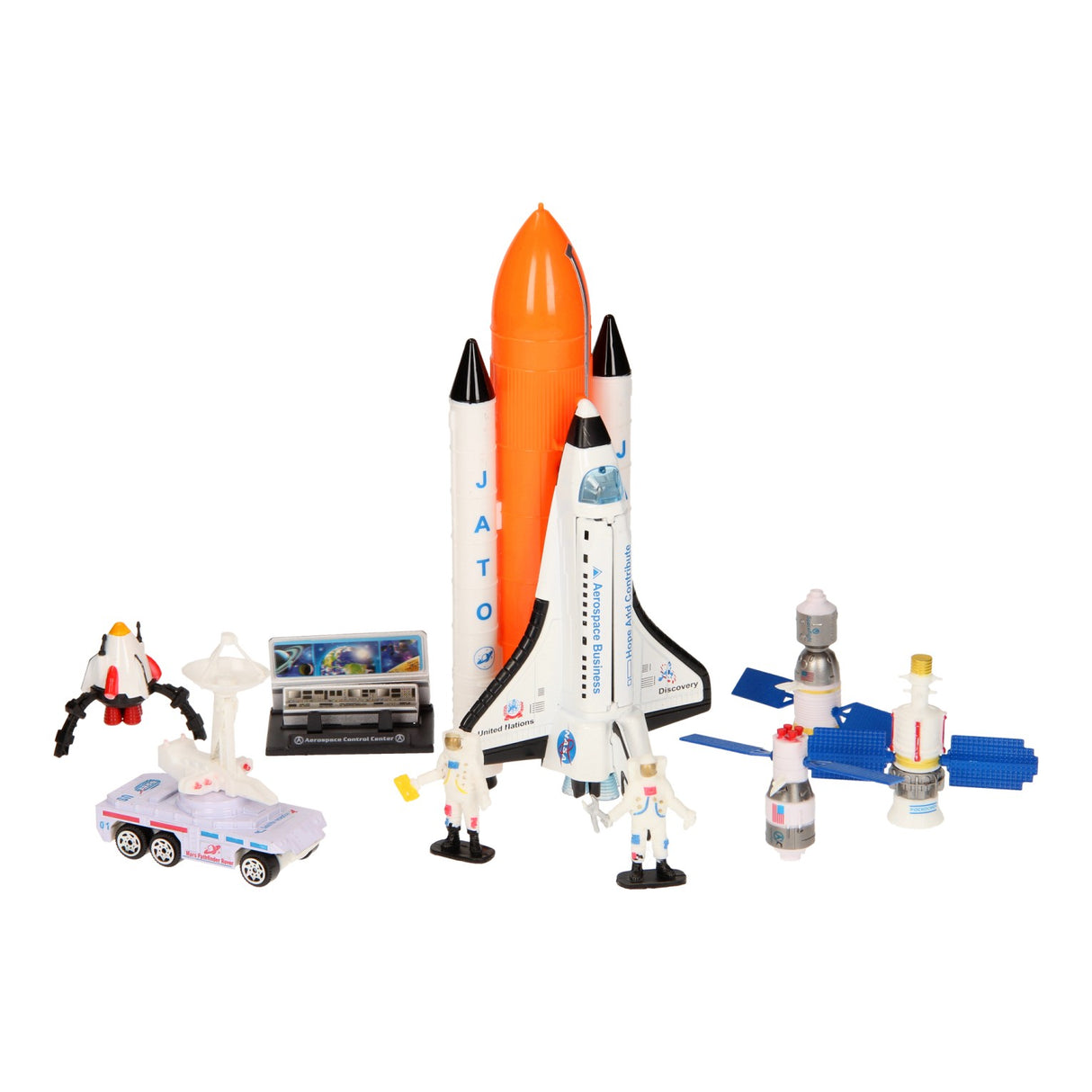 Johntoy large space shuttle set with light and sound