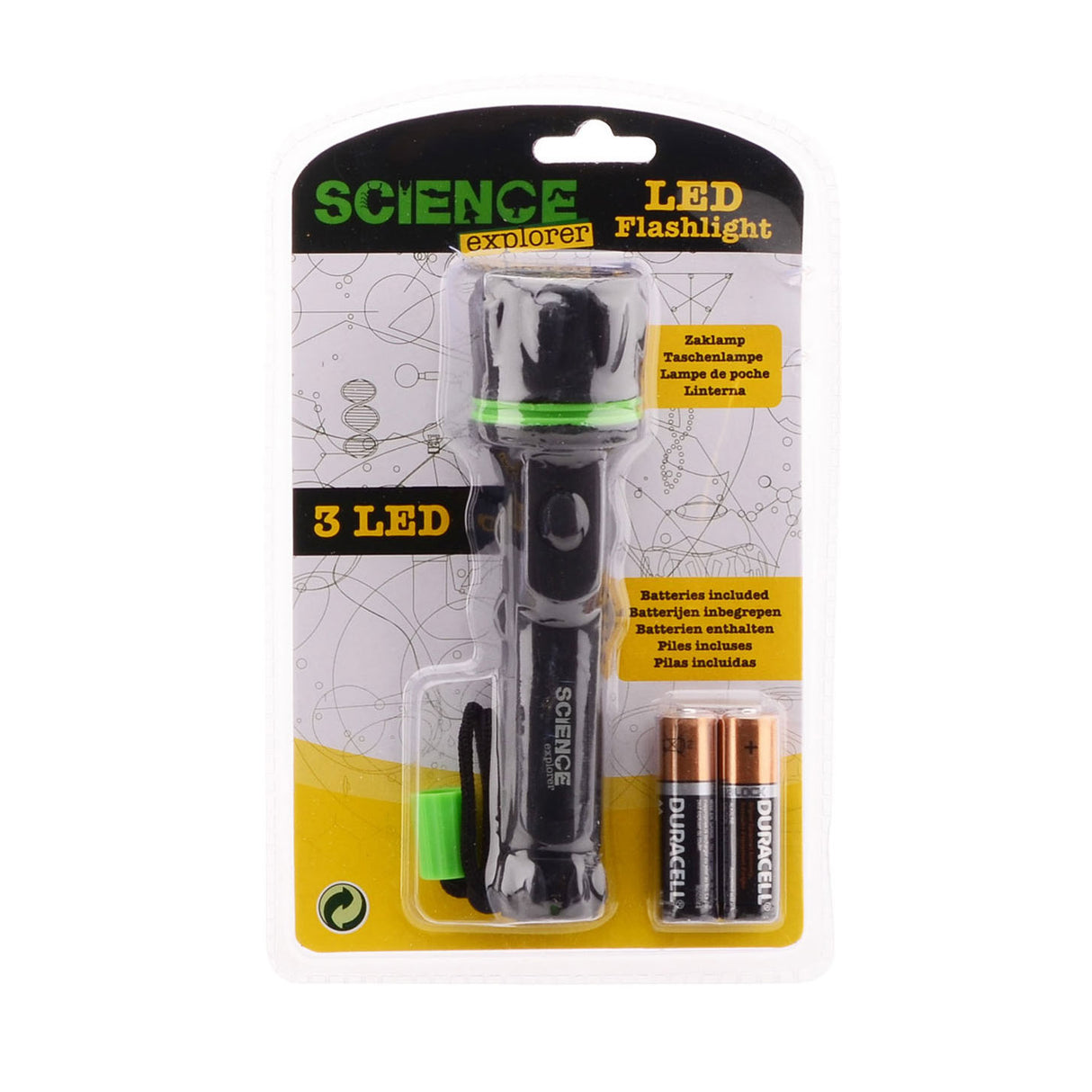 Johntoy Science Explorer Flashlight LED