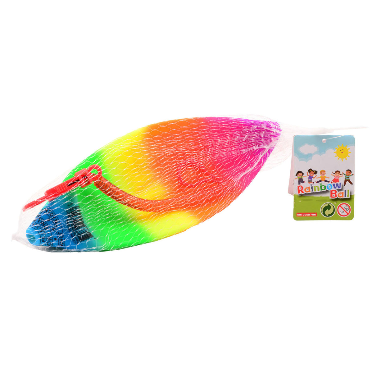 Outdoor fun rainbow ball bungeeball