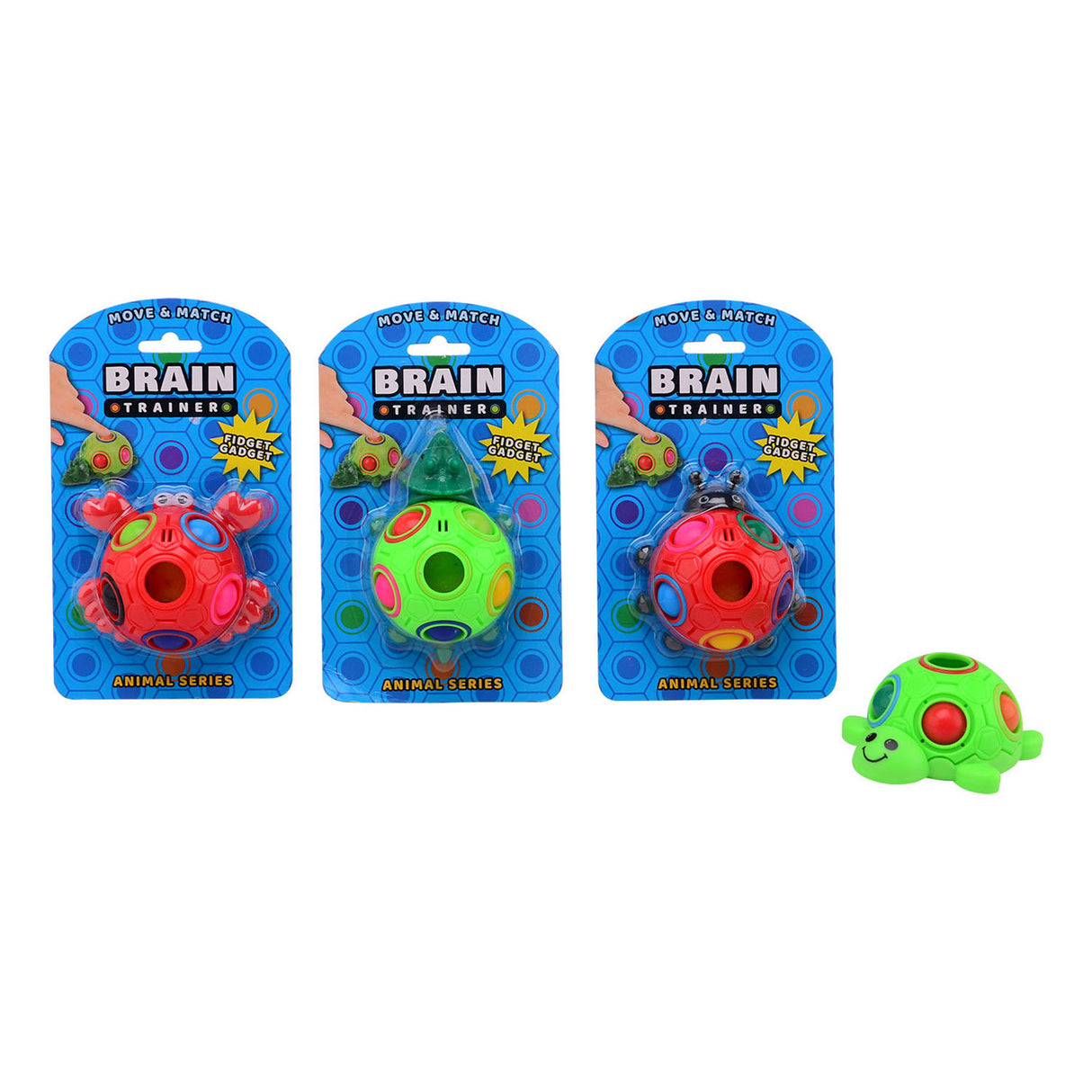 JohnToy Magic Brain Cracker Animal