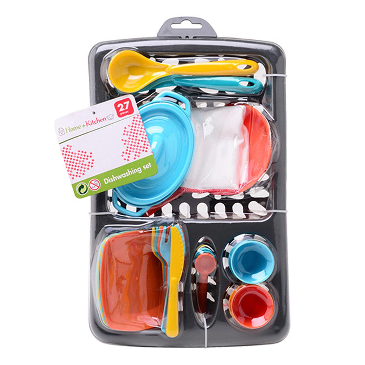 Johntoy doheem Kichen Spullmaschinn Set, 27 Stéck.