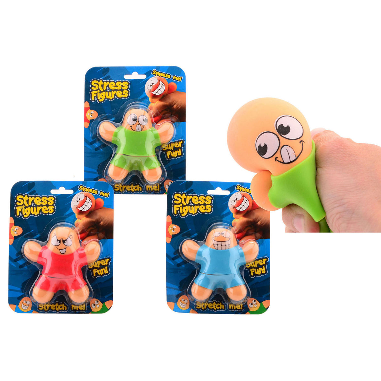 Johntoy Squishy Stress Figuur