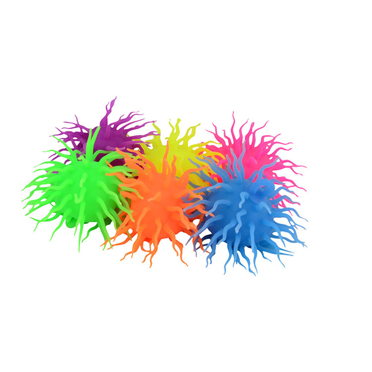 Spike Fluffy Bal met Licht, Ø 12cm