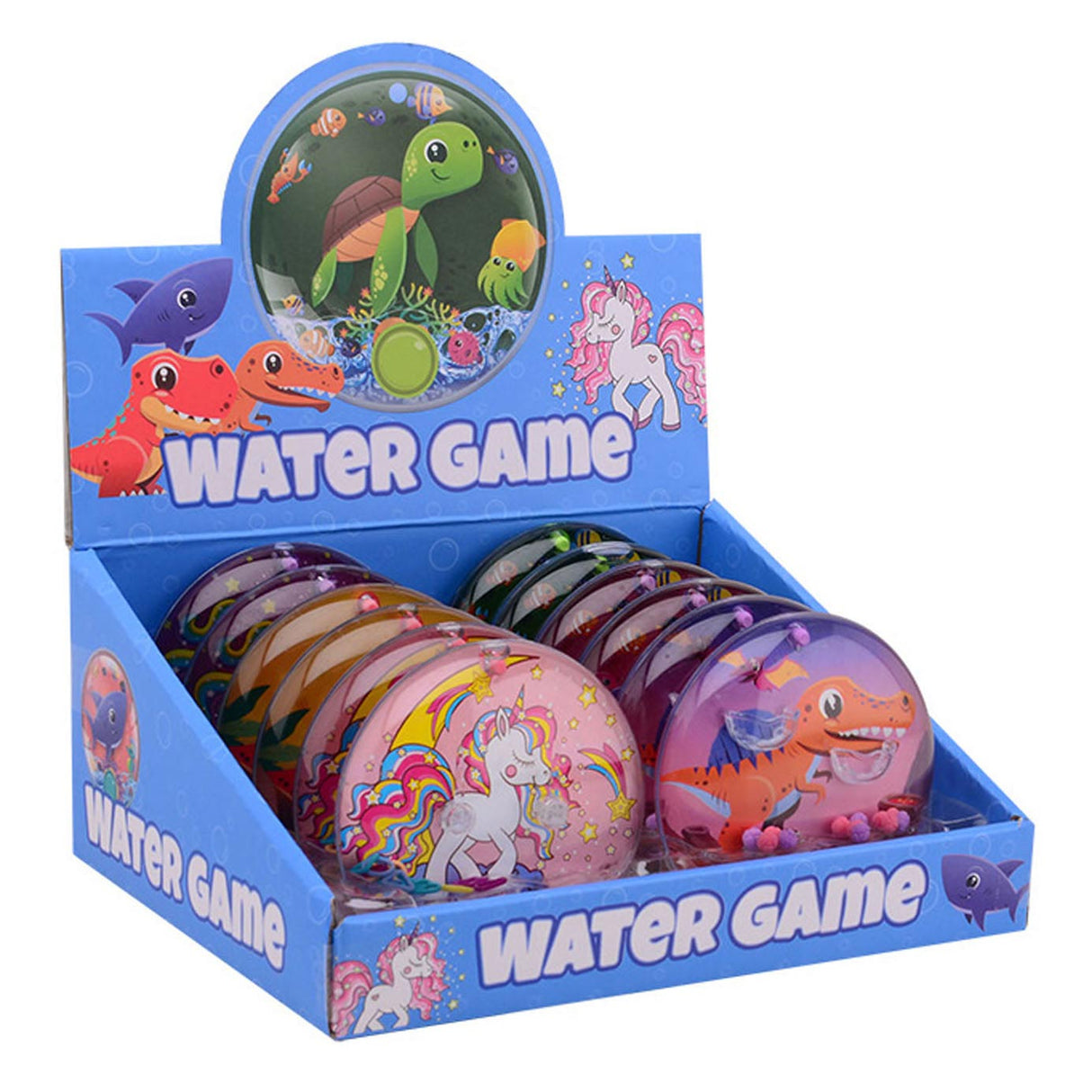 Johntoy Water Game intorno agli animali, 12 pezzi in mostra