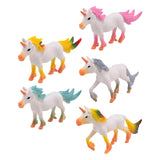 Johntoy Unicorn Play Figuren, 5st.