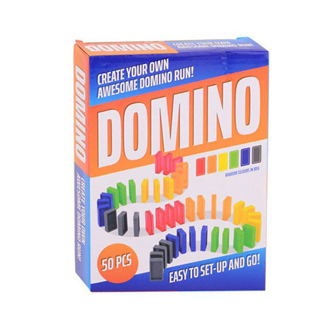 JOHNTOY colored dominos, 50dlg.