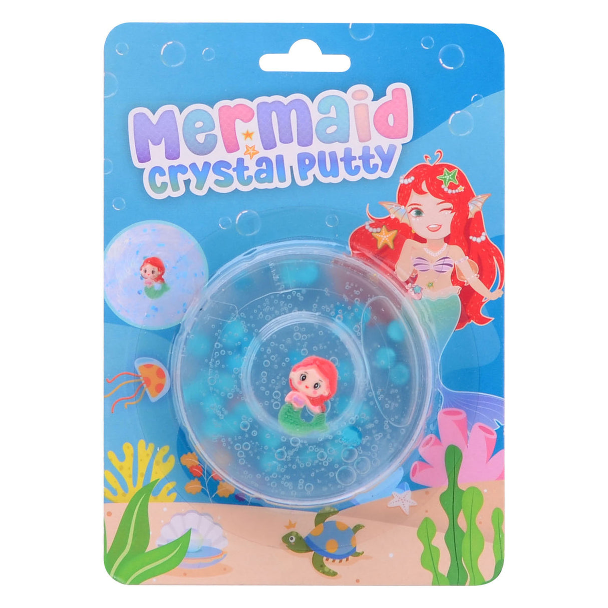 Johntoy Mermaid Crystal Putty med sjöjungfru