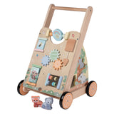 Joueco The Wildies Houten Activing Baby Walker